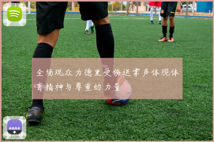 全场观众为德里受伤送掌声体现体育精神与尊重的力量